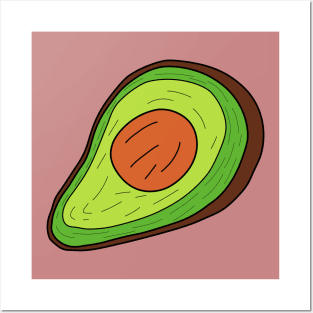 Cute avocado (Possibly cute, I'm not sure) Posters and Art